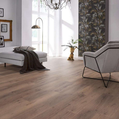 Floorlife Livingston grijsbruin eiken