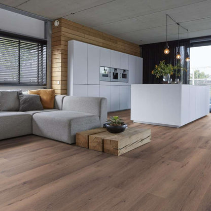 Floorlife Livingston grijsbruin eiken