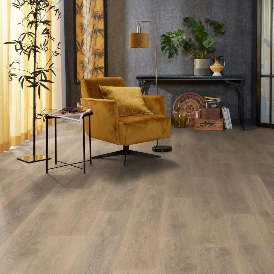 Floorlife Manhattan grijsbruin eiken