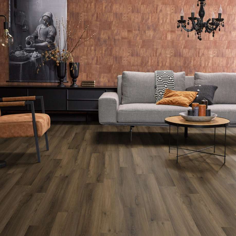 Floorlife Paddington click SRC warm brown
