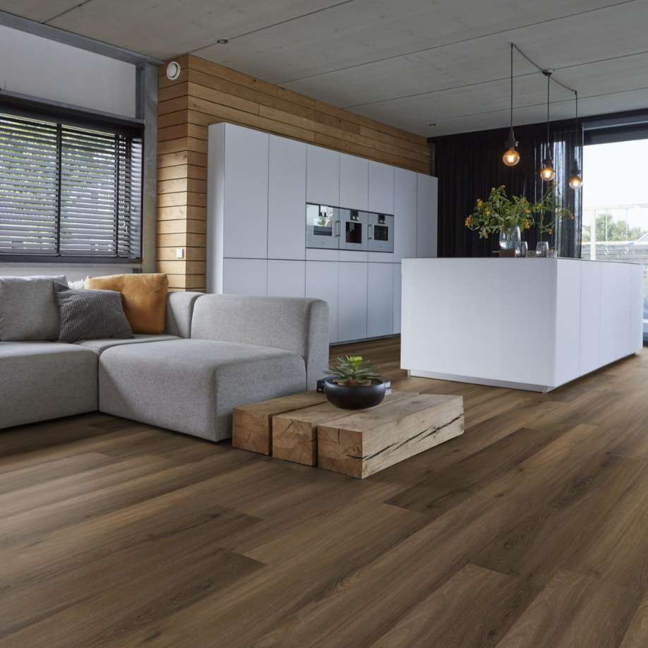Floorlife Paddington click SRC warm brown