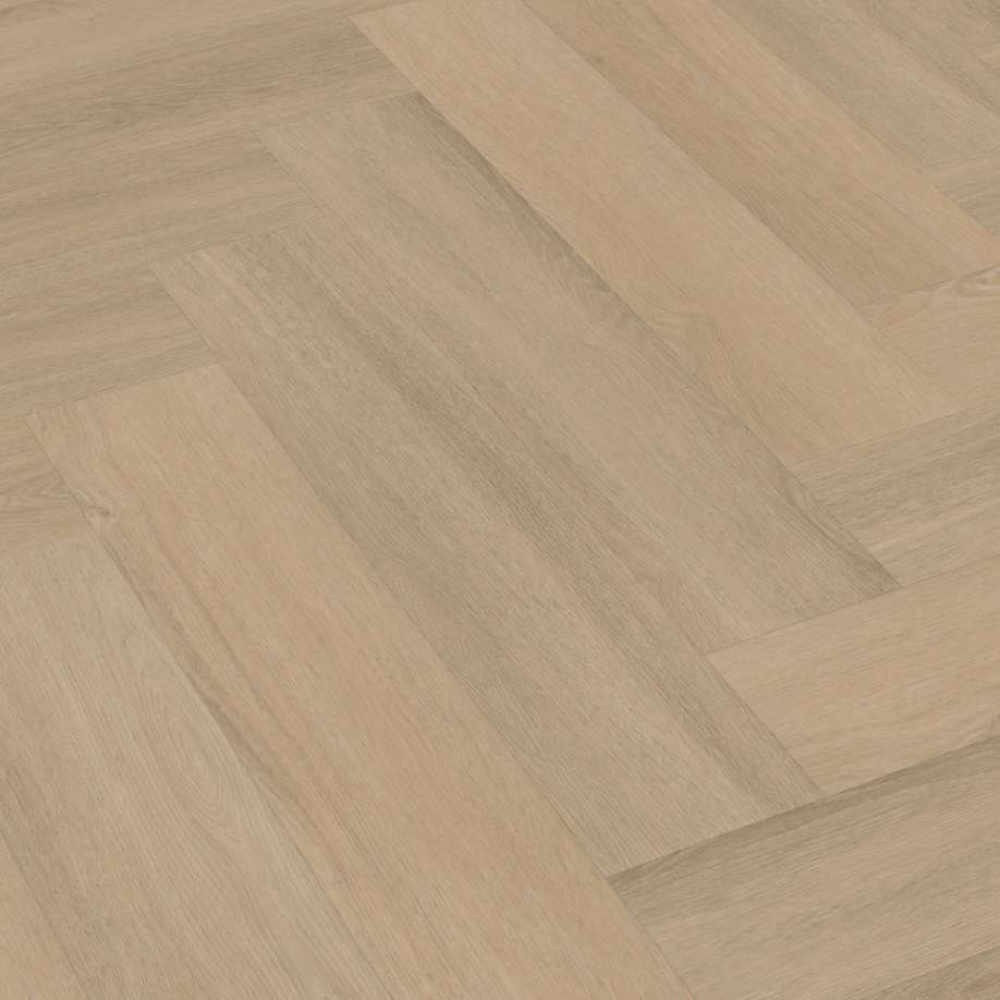 Floorlife YUP Sutton herringbone dryback warm beige
