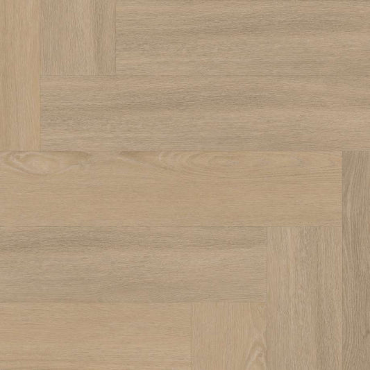 Floorlife YUP Sutton herringbone dryback warm beige