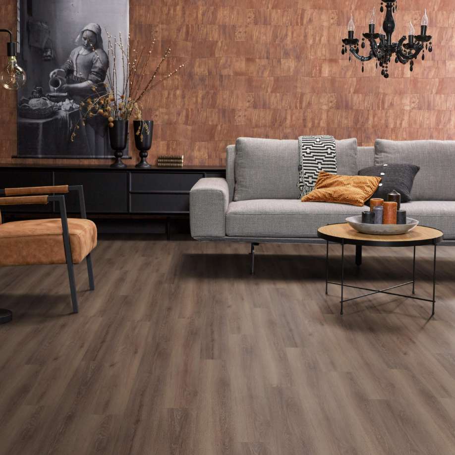 Floorlife Perry bruin eiken