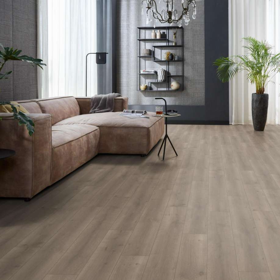 Floorlife Queens grijs bruin eiken