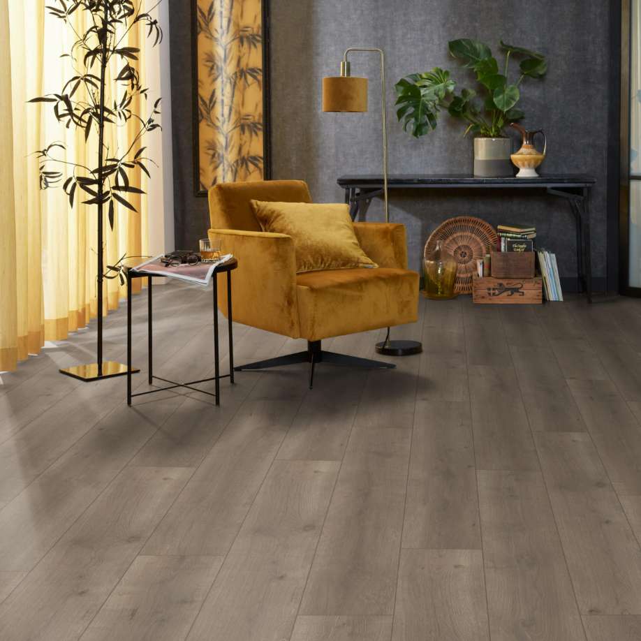 Floorlife Queens grijs bruin eiken