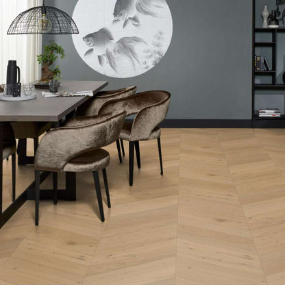 Floorlife Silver Lake hongaarse punt rustiek blank 7503