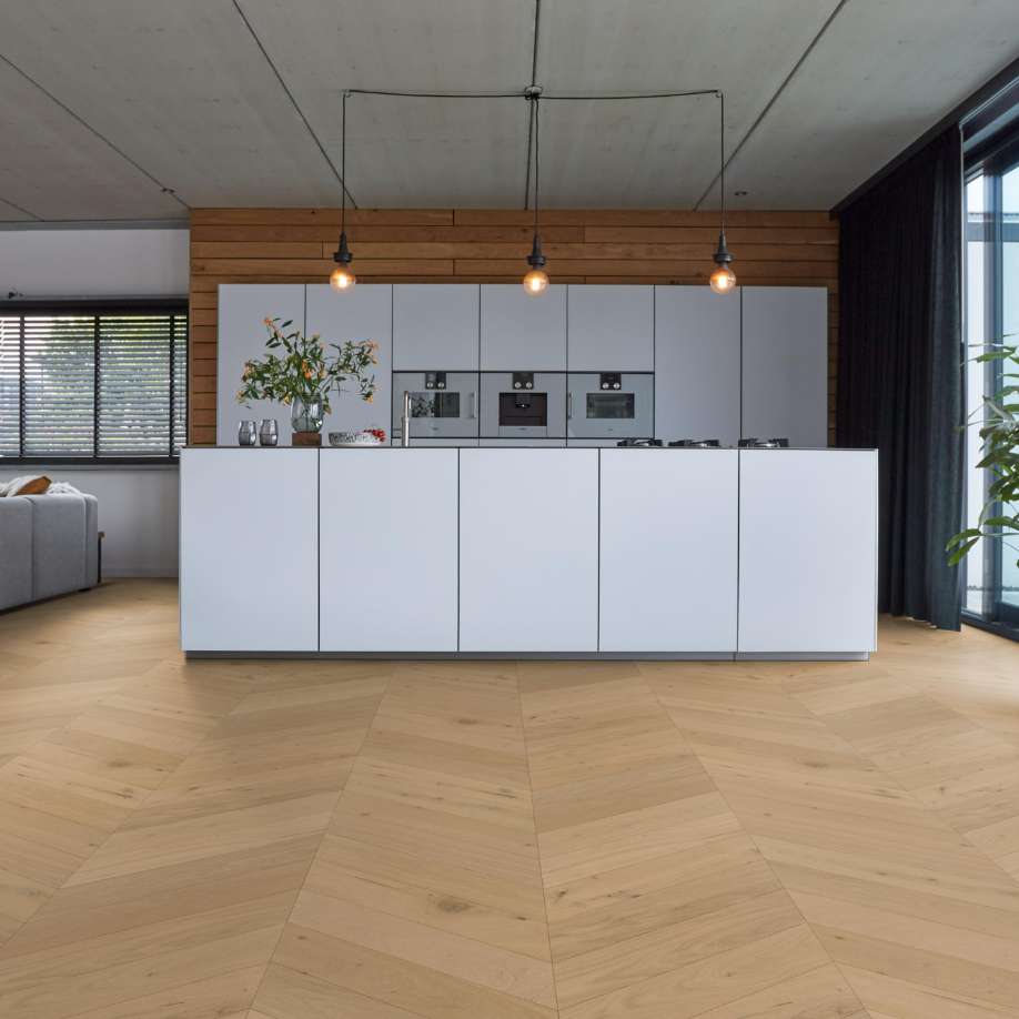 Floorlife Silver Lake hongaarse punt rustiek blank 7503