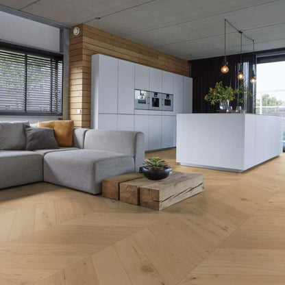 Floorlife Silver Lake hongaarse punt rustiek blank 7503