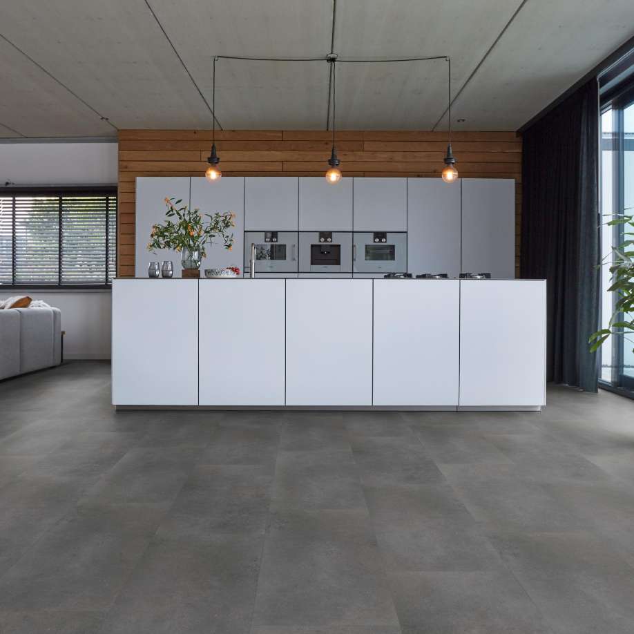 Floorlife Southwark click dark grey