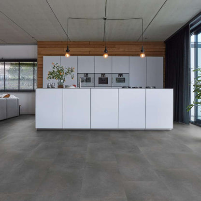 Floorlife Southwark click dark grey