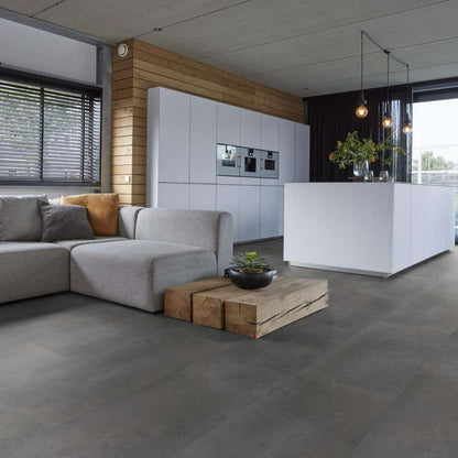 Floorlife Southwark click dark grey
