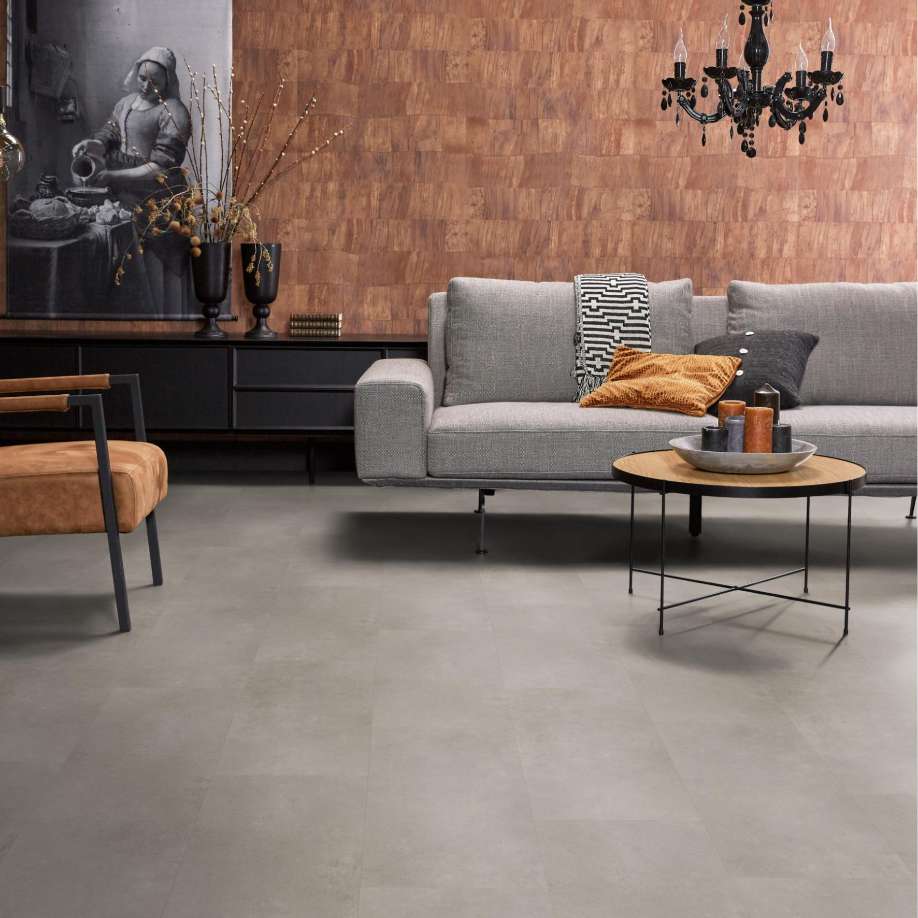 Floorlife Southwark click light grey