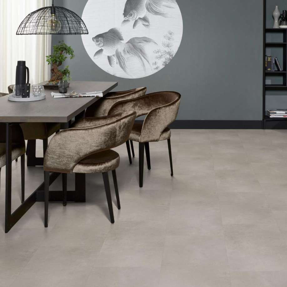 Floorlife Southwark click light grey