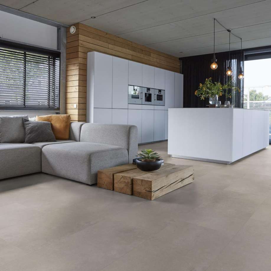 Floorlife Southwark click light grey