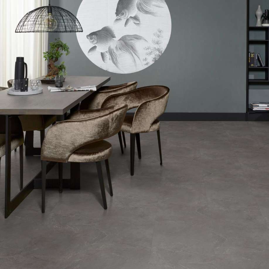 Floorlife Stanmore dryback dark grey