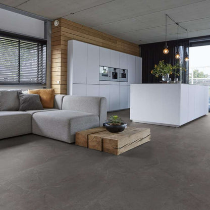 Floorlife Stanmore dryback dark grey