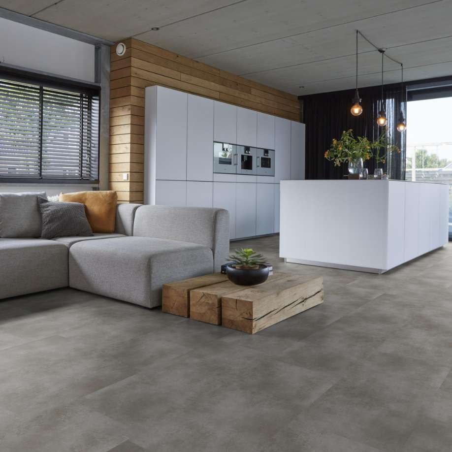 Floorlife The Rocks dryback blue grey
