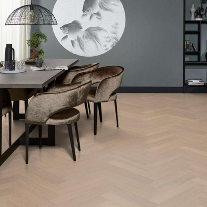 Floorlife Van Nuys visgraat select wit 4802