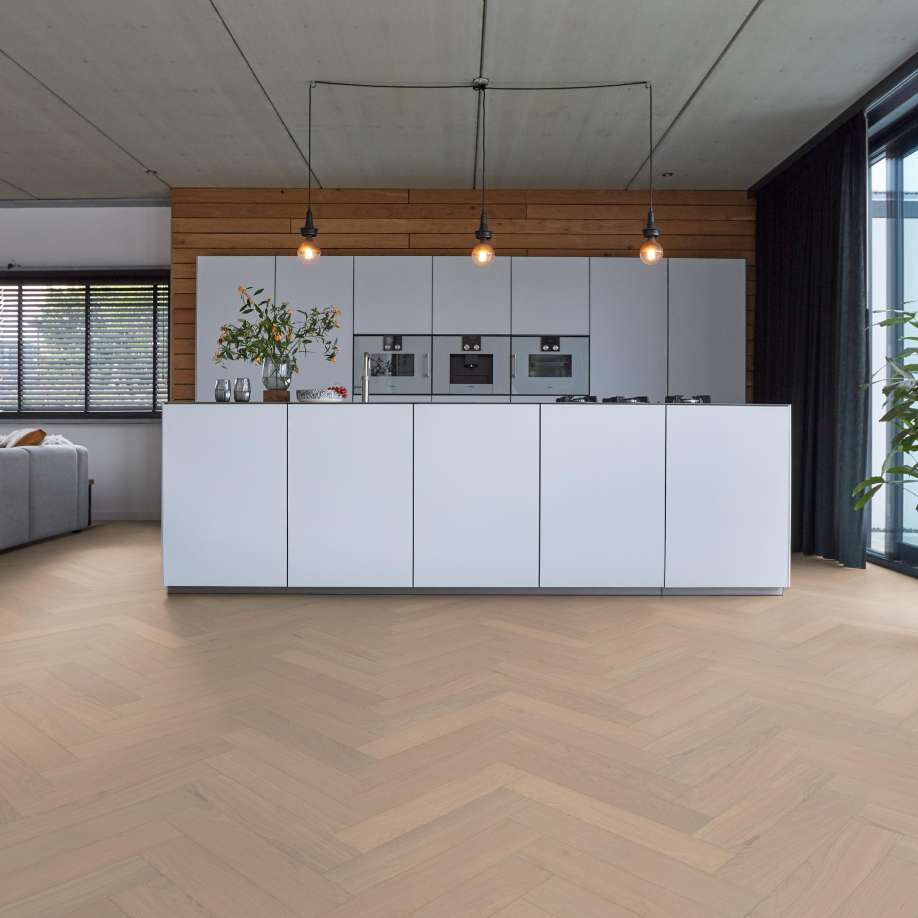 Floorlife Van Nuys visgraat select wit 4802