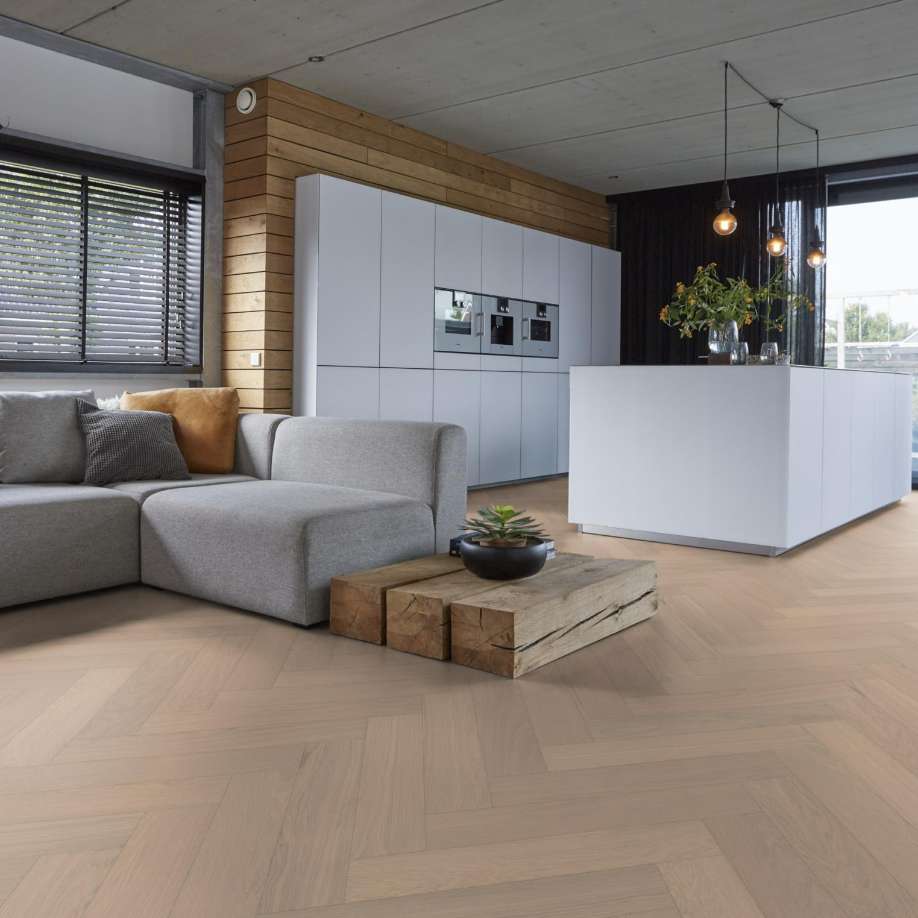 Floorlife Van Nuys visgraat select wit 4802