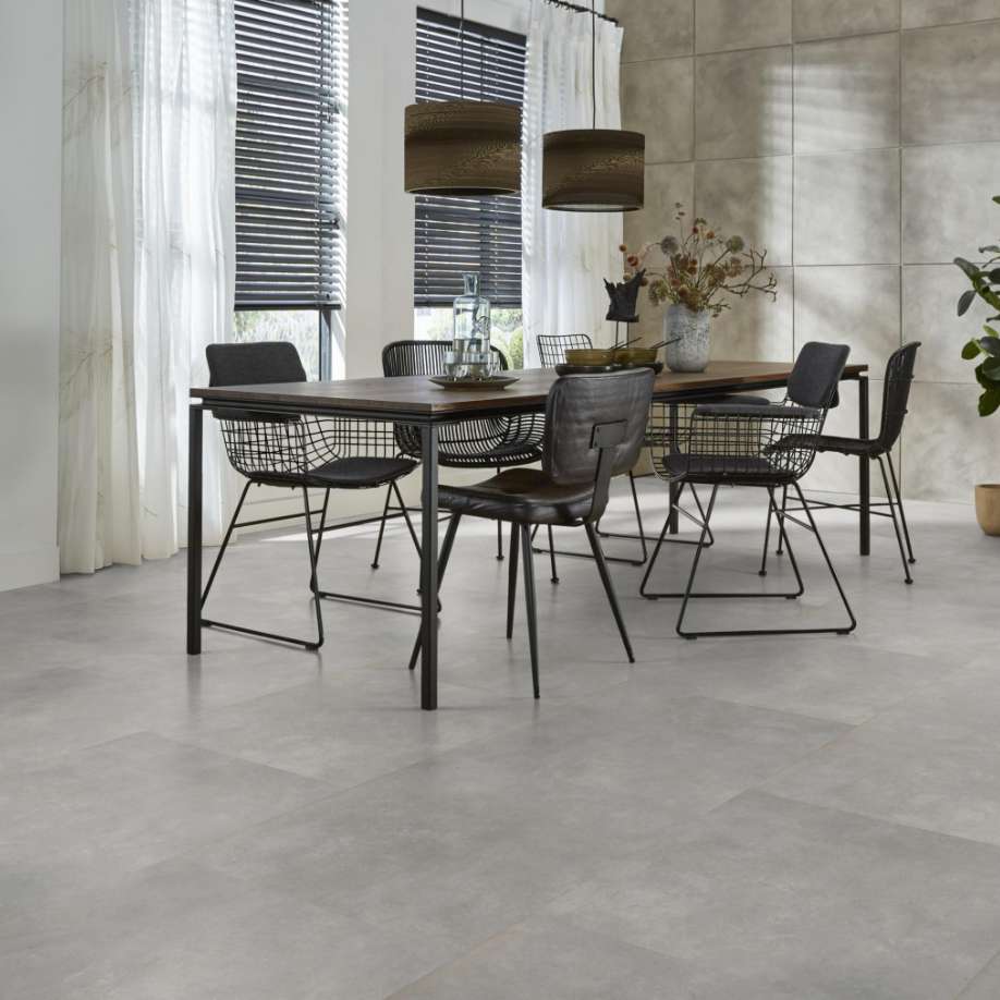 Floorlife Victoria dryback light grey