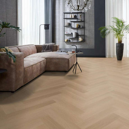 Floorlife YUP Fulham herringbone dryback dark oak