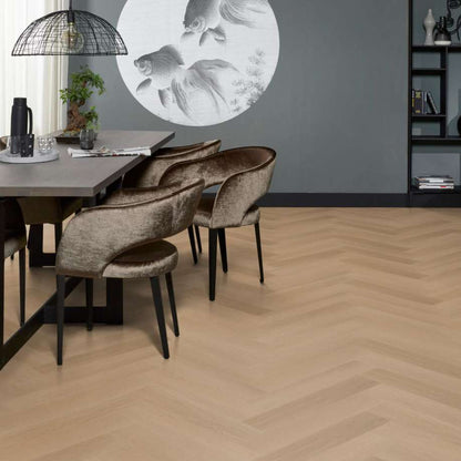 Floorlife YUP Fulham herringbone click SRC dark oak