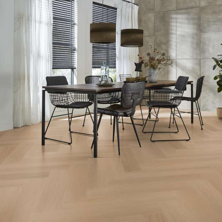 Floorlife YUP Fulham herringbone click SRC dark oak