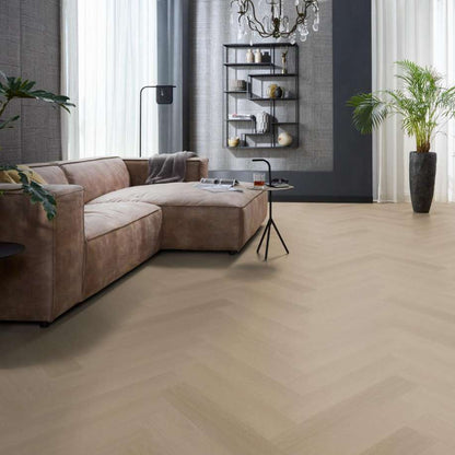 Floorlife YUP Fulham herringbone click SRC smoky