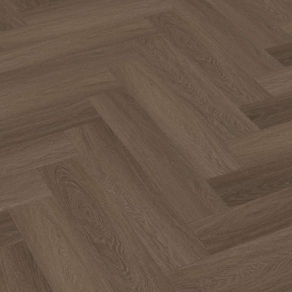 Floorlife YUP Fulham herringbone click SRC brown