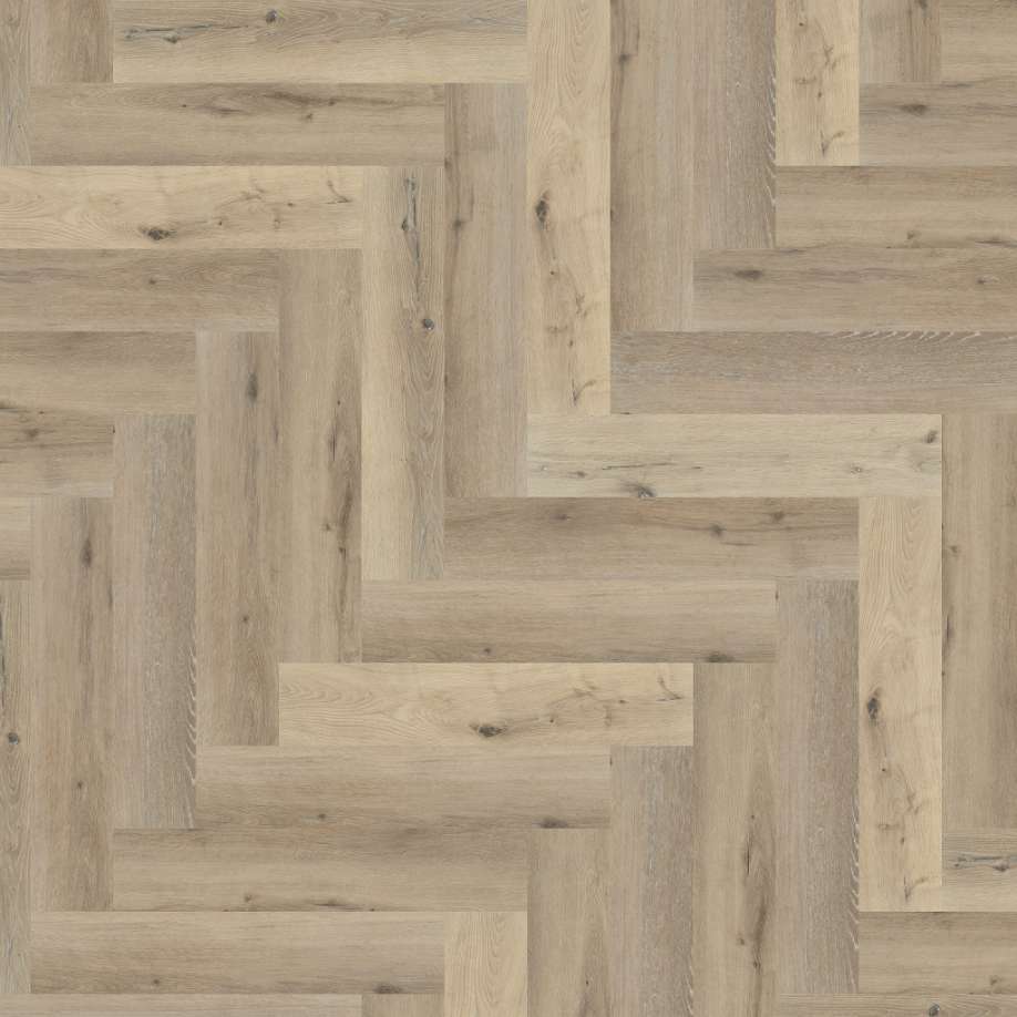 Floorlife YUP Herringbone dryback light oak
