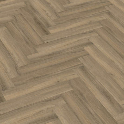 Floorlife YUP Herringbone dryback light brown