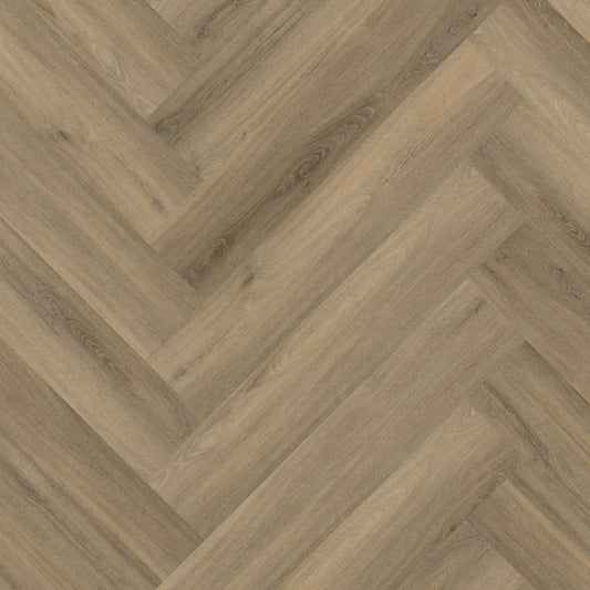 Floorlife YUP Herringbone dryback light brown