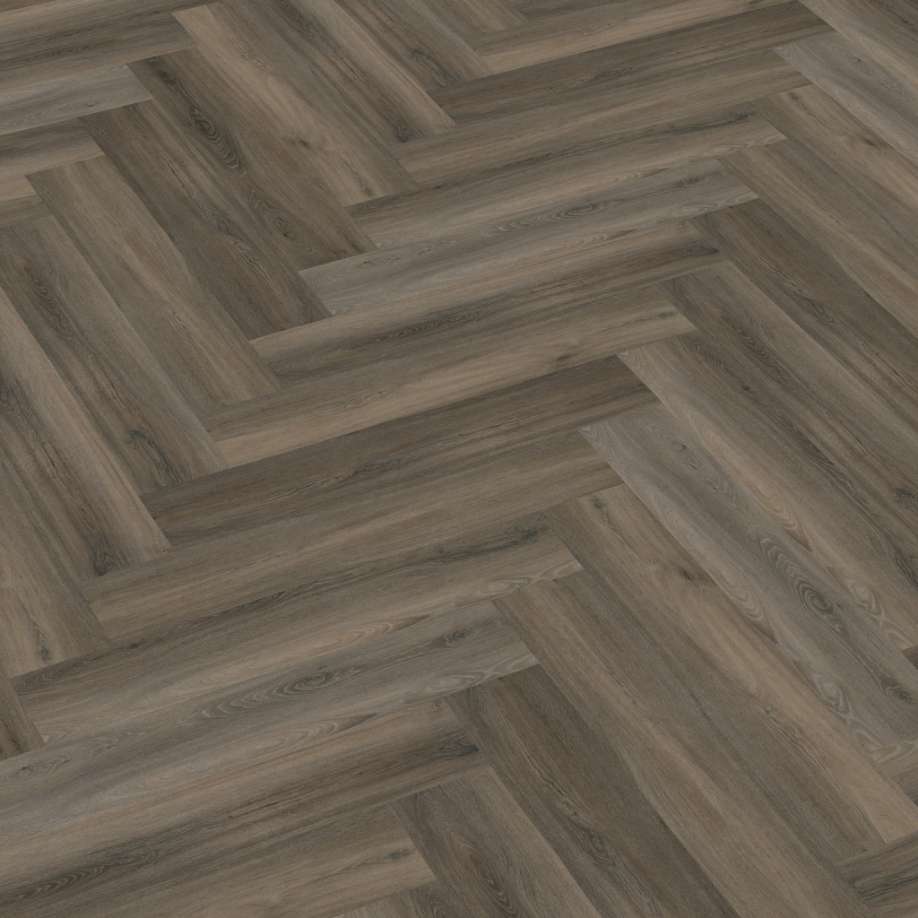 Floorlife YUP Herringbone dryback dark grey