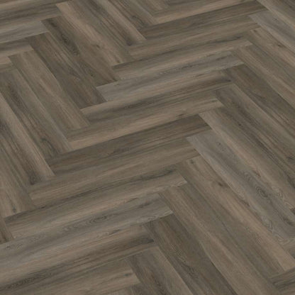 Floorlife YUP Herringbone dryback dark grey