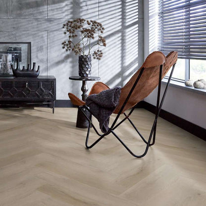 Floorlife YUP Leyton herringbone click SRC light oak