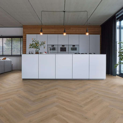 Floorlife YUP Leyton herringbone click SRC smoky
