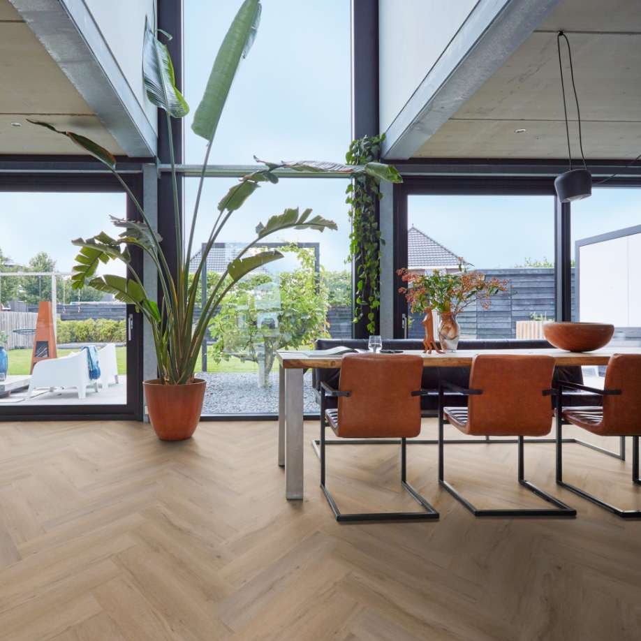 Floorlife YUP Leyton herringbone click SRC smoky