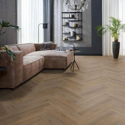 Floorlife YUP Leyton herringbone click SRC natural oak