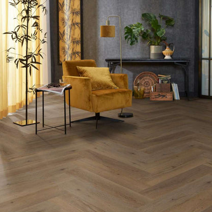 Floorlife YUP Leyton herringbone click SRC natural oak