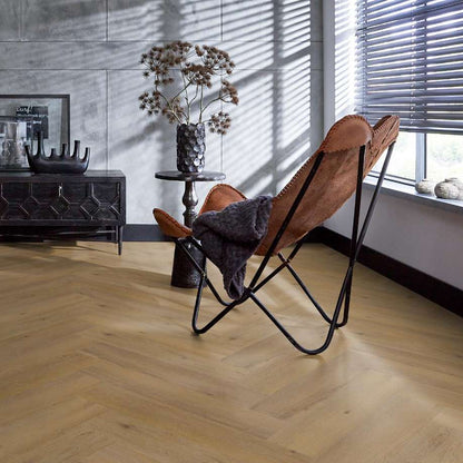 Floorlife YUP Leyton herringbone click SRC dark oak