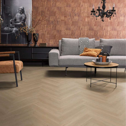 Floorlife YUP Leyton herringbone click SRC beige