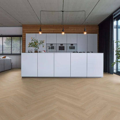 Floorlife YUP Leyton herringbone click SRC beige