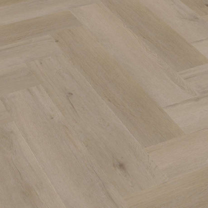 Floorlife YUP Leyton herringbone dryback light oak