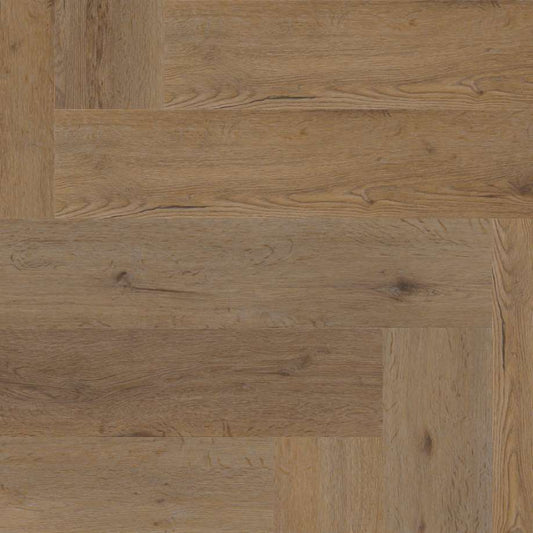 Floorlife YUP Leyton herringbone dryback smoky