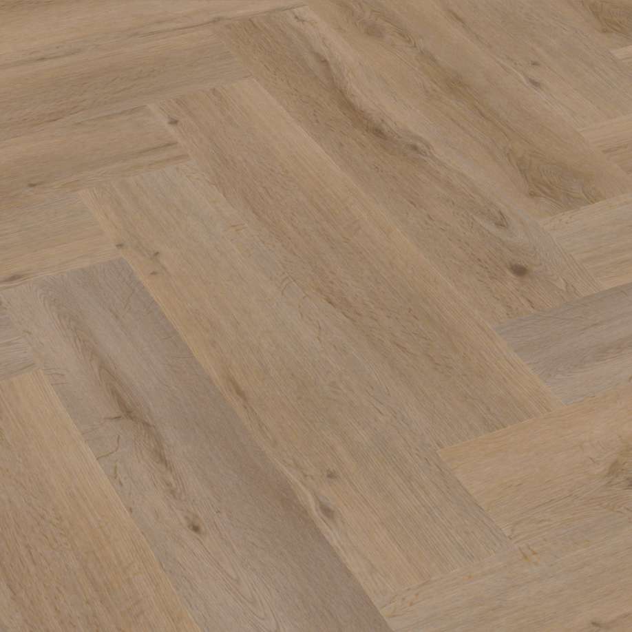 Floorlife YUP Leyton herringbone dryback natural oak
