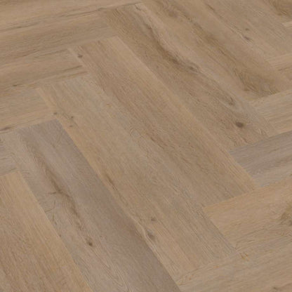 Floorlife YUP Leyton herringbone dryback natural oak