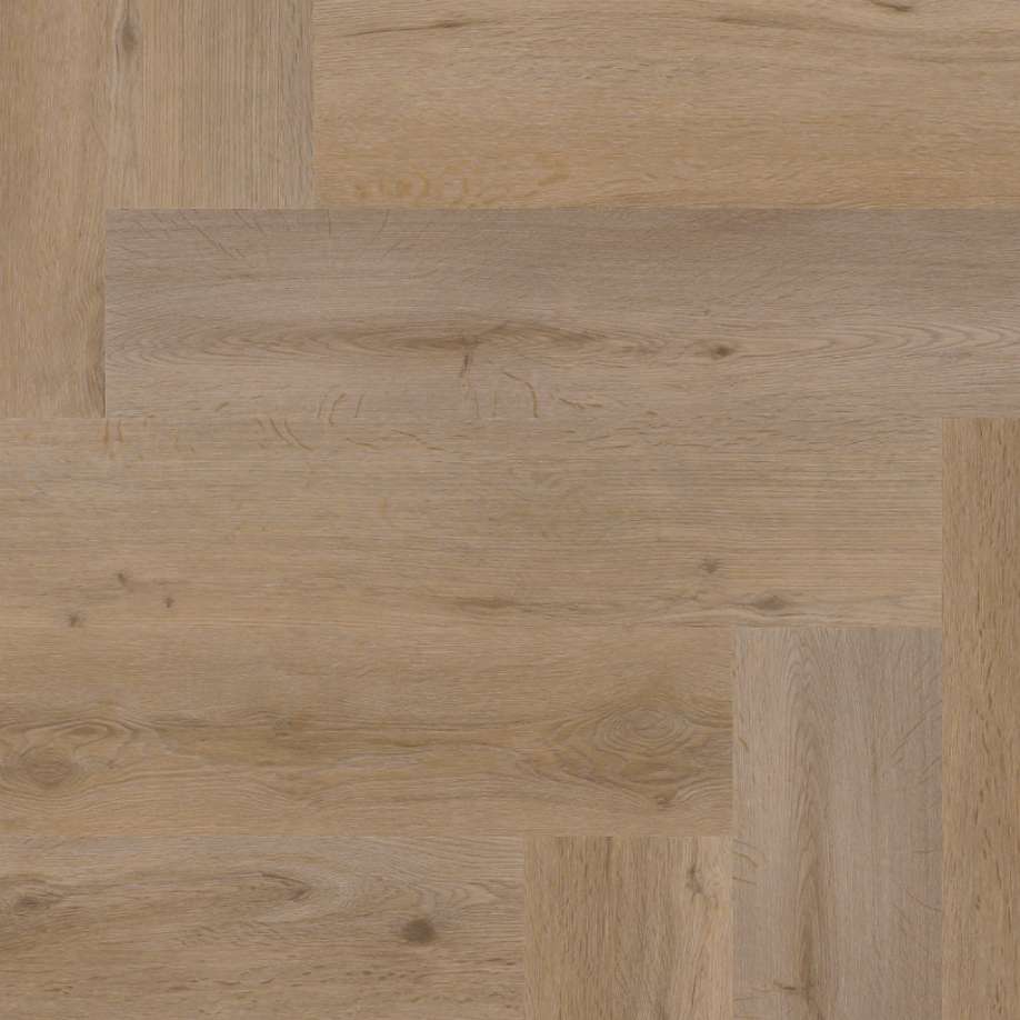 Floorlife YUP Leyton herringbone dryback natural oak