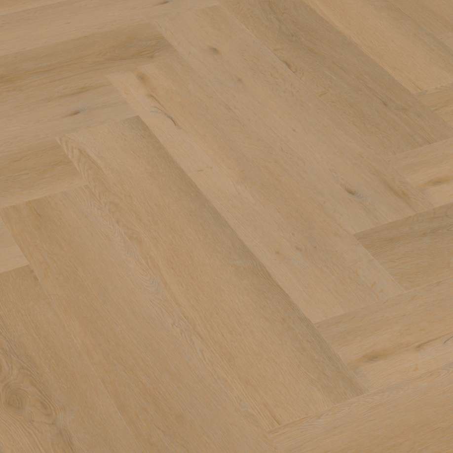 Floorlife YUP Leyton herringbone dryback warm oak
